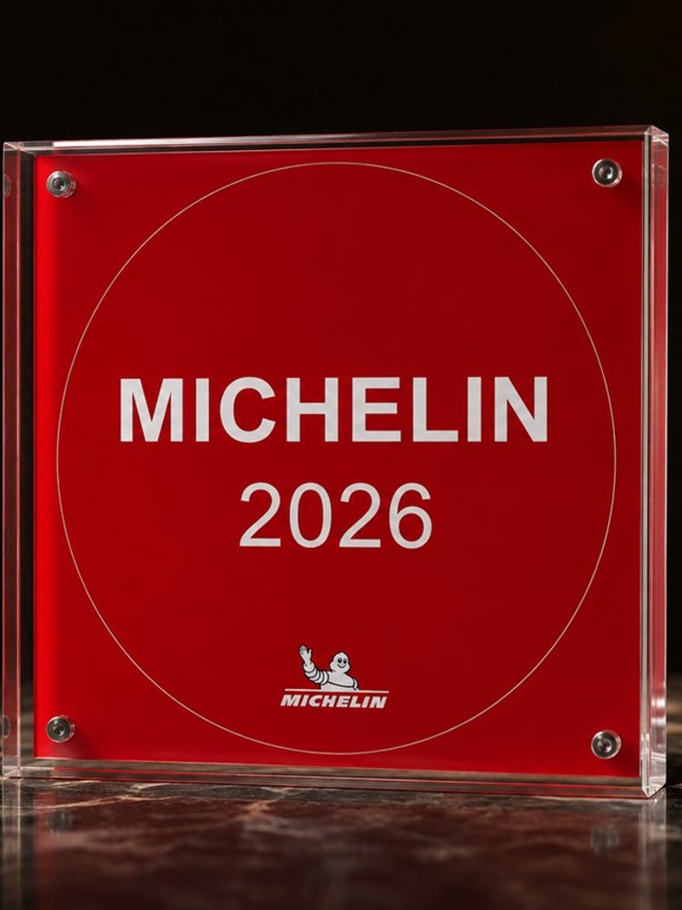 The MICHELIN Guide Thailand plaque at Bisou Bangkok